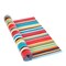 Fiesta Bright Stripes Sarape Plastic Tablecloth Roll 40" x 100 Ft